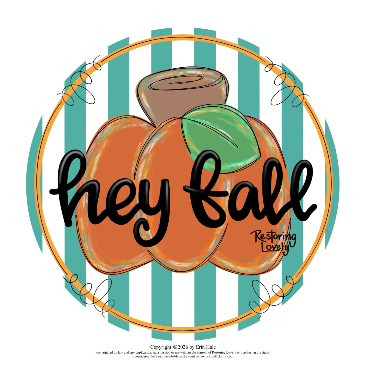 Hey Fall Round (RL206)