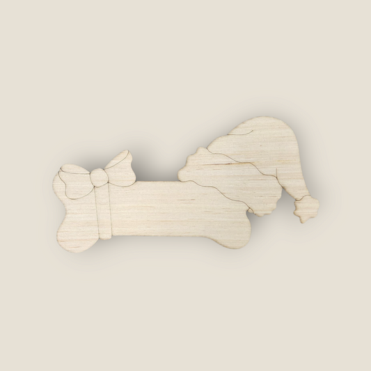Santa Dog Bone (PC031)