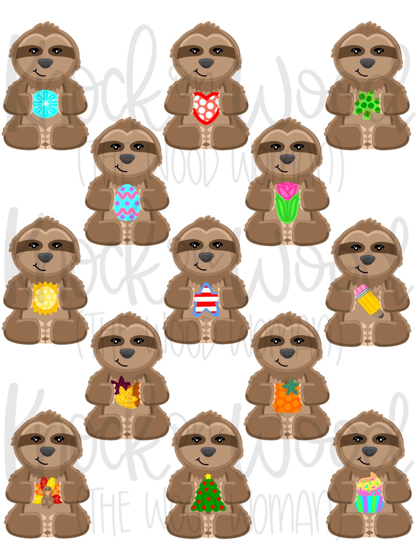 Interchangeable Sloth (KW093)