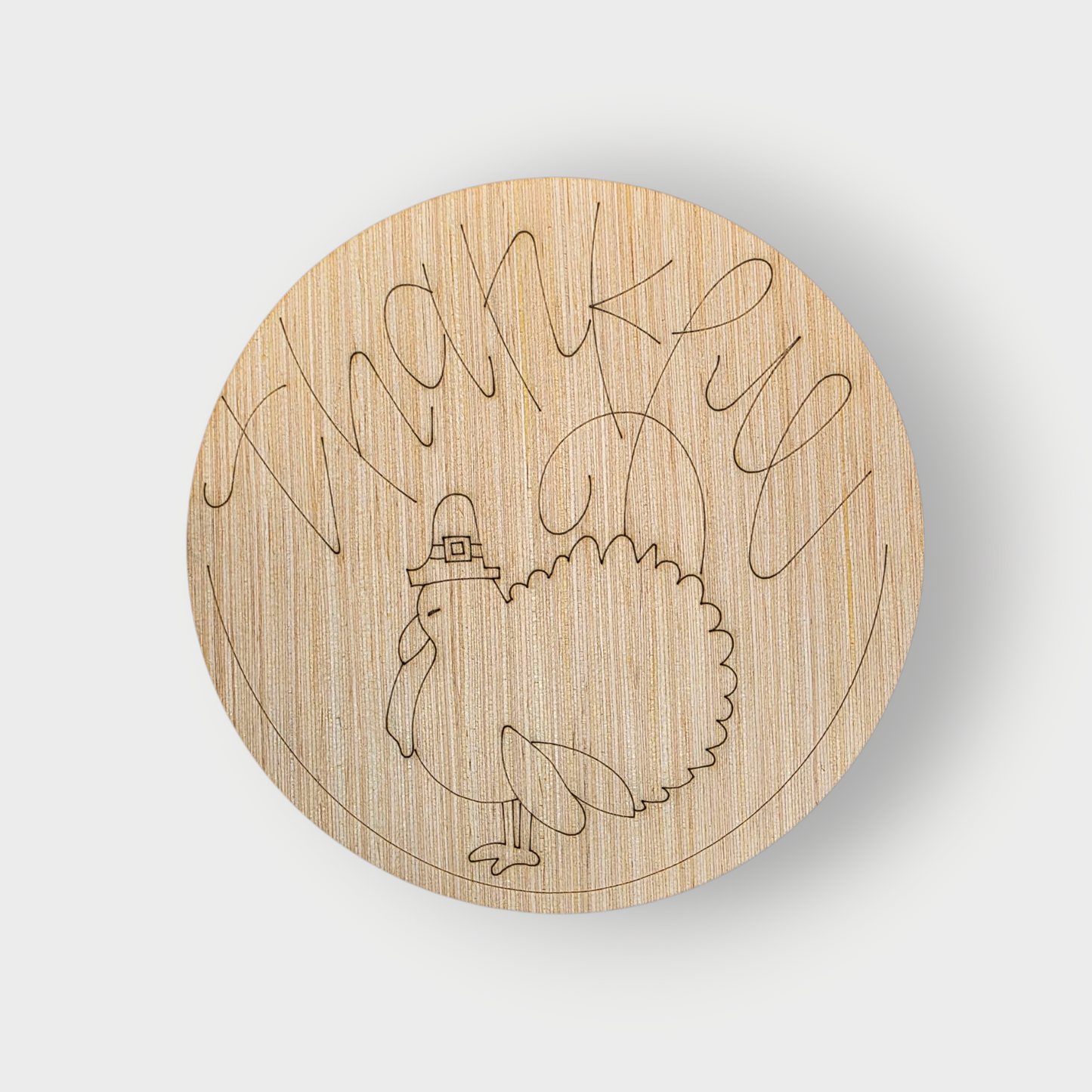 Thankful Turkey Round (HC197)