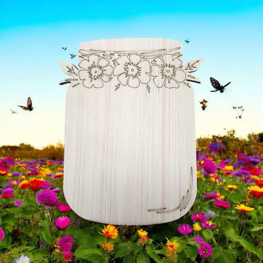 Mason Jar Vase (BC021)