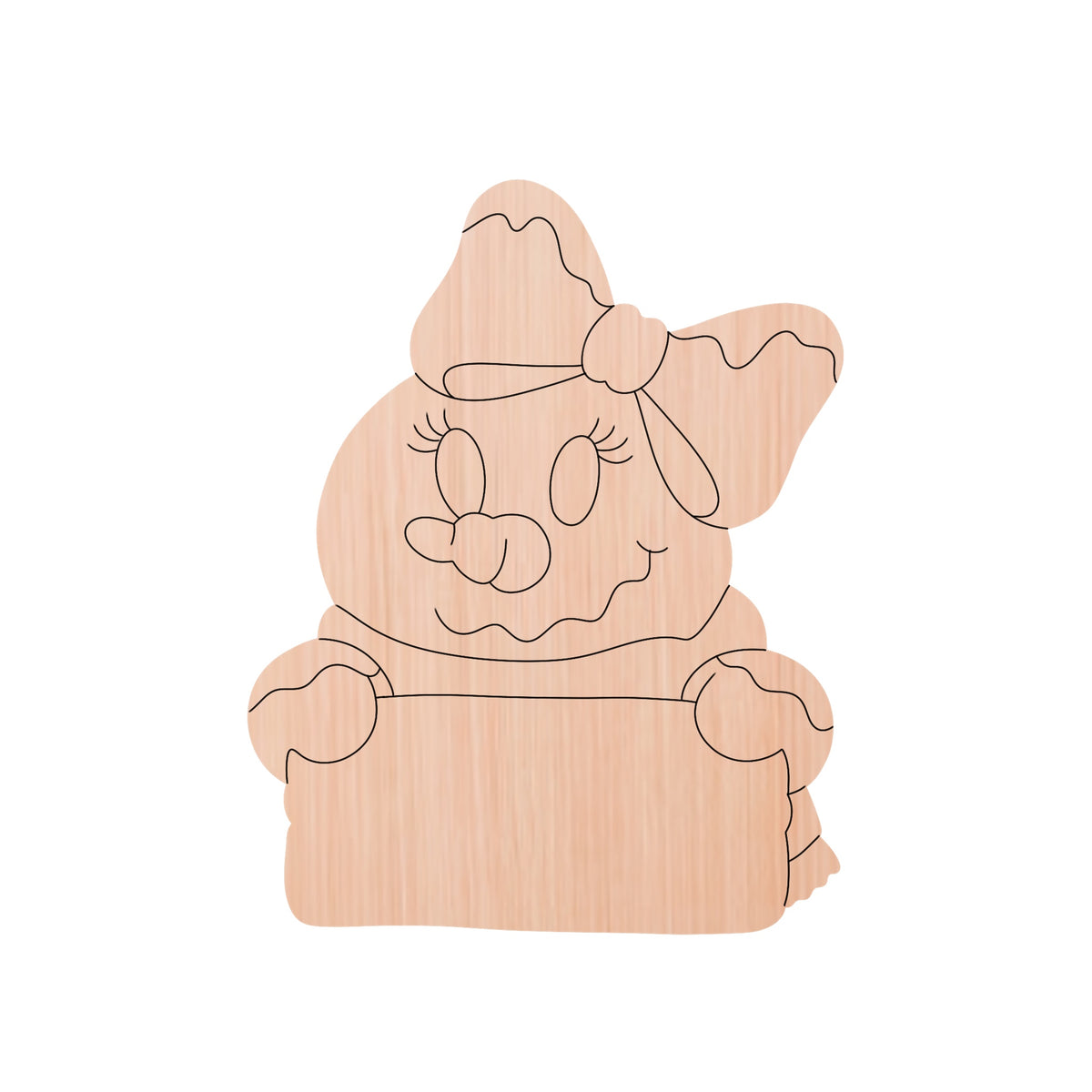 Snowgirl Ornament (KW217)