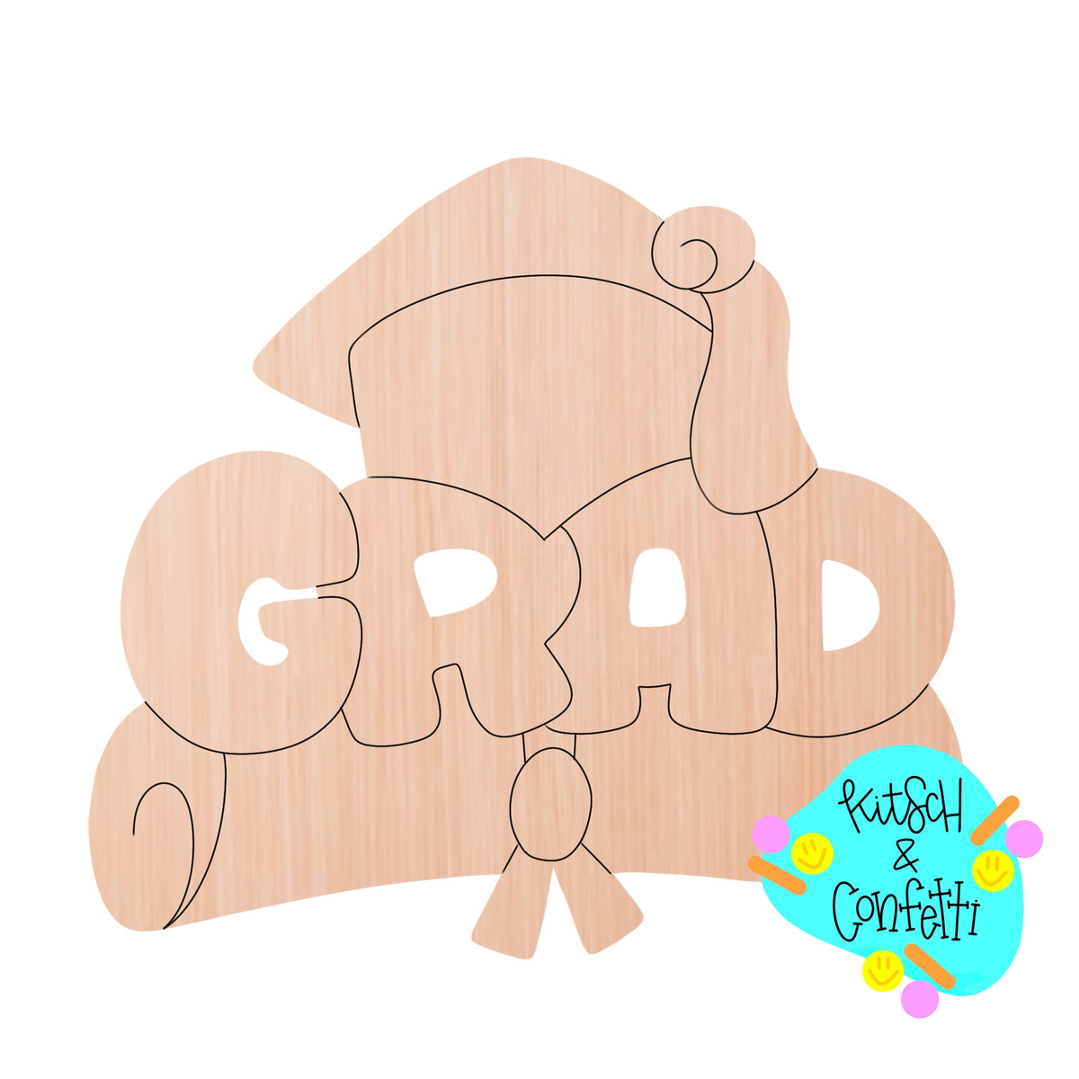 Grad Cap & Diploma (KC321)