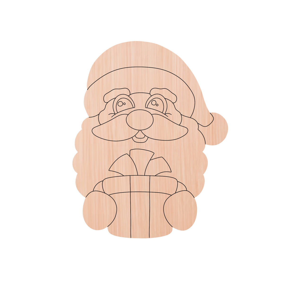 Santa Ornament (PC254-O)