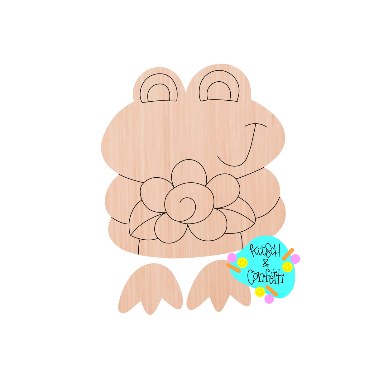 Ribbon Leg Frog (KC357)