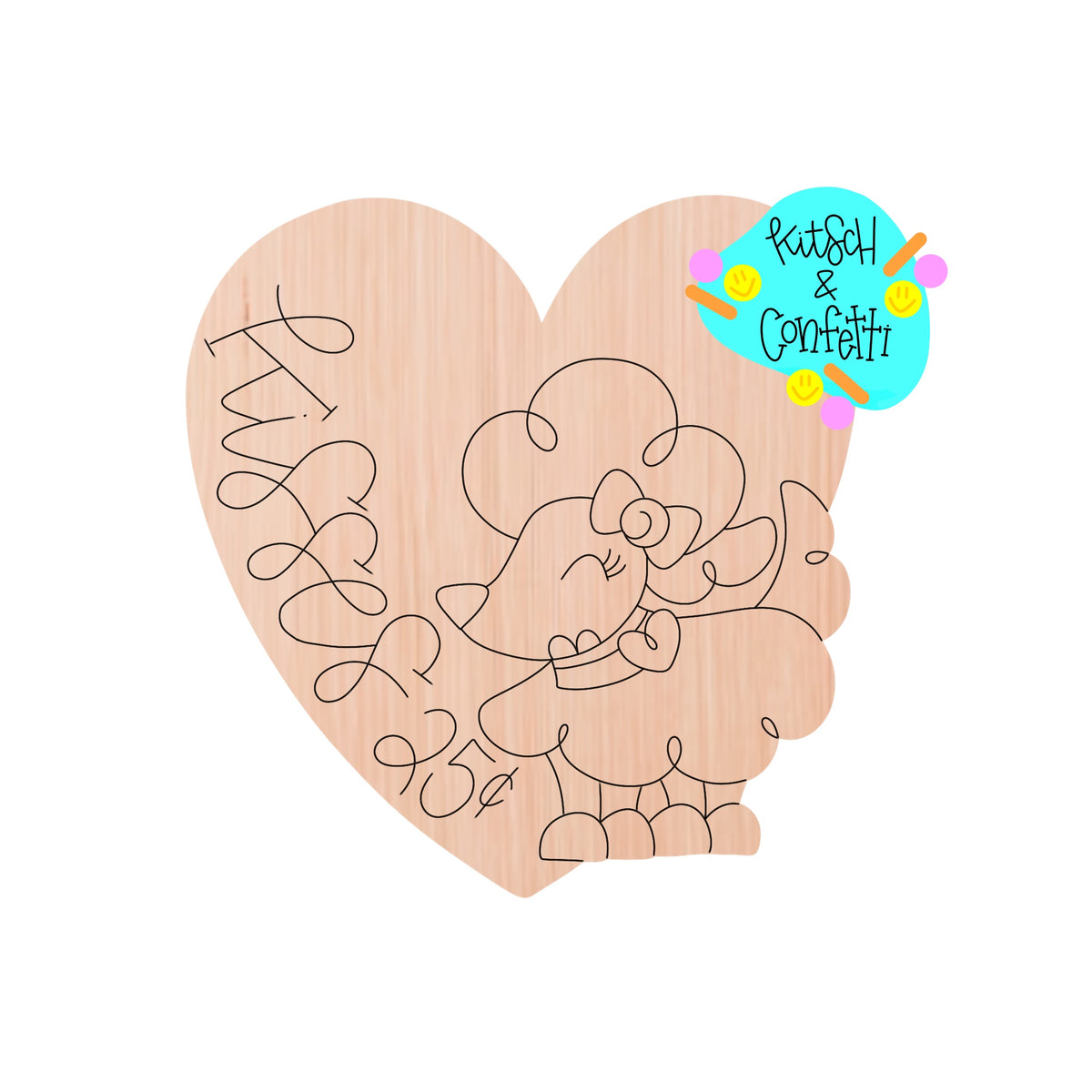 Valentines Poodle (KC397)