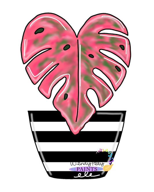 Monstera Plant Leaf (WP0051)