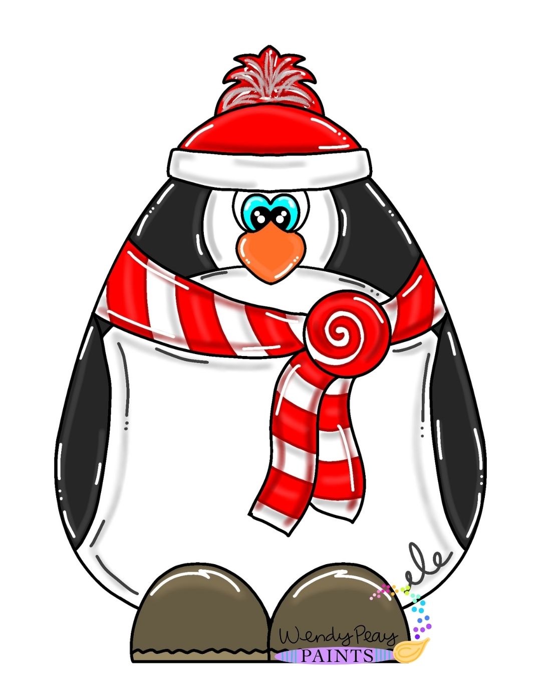 Penguin Ornament (WP003-O)