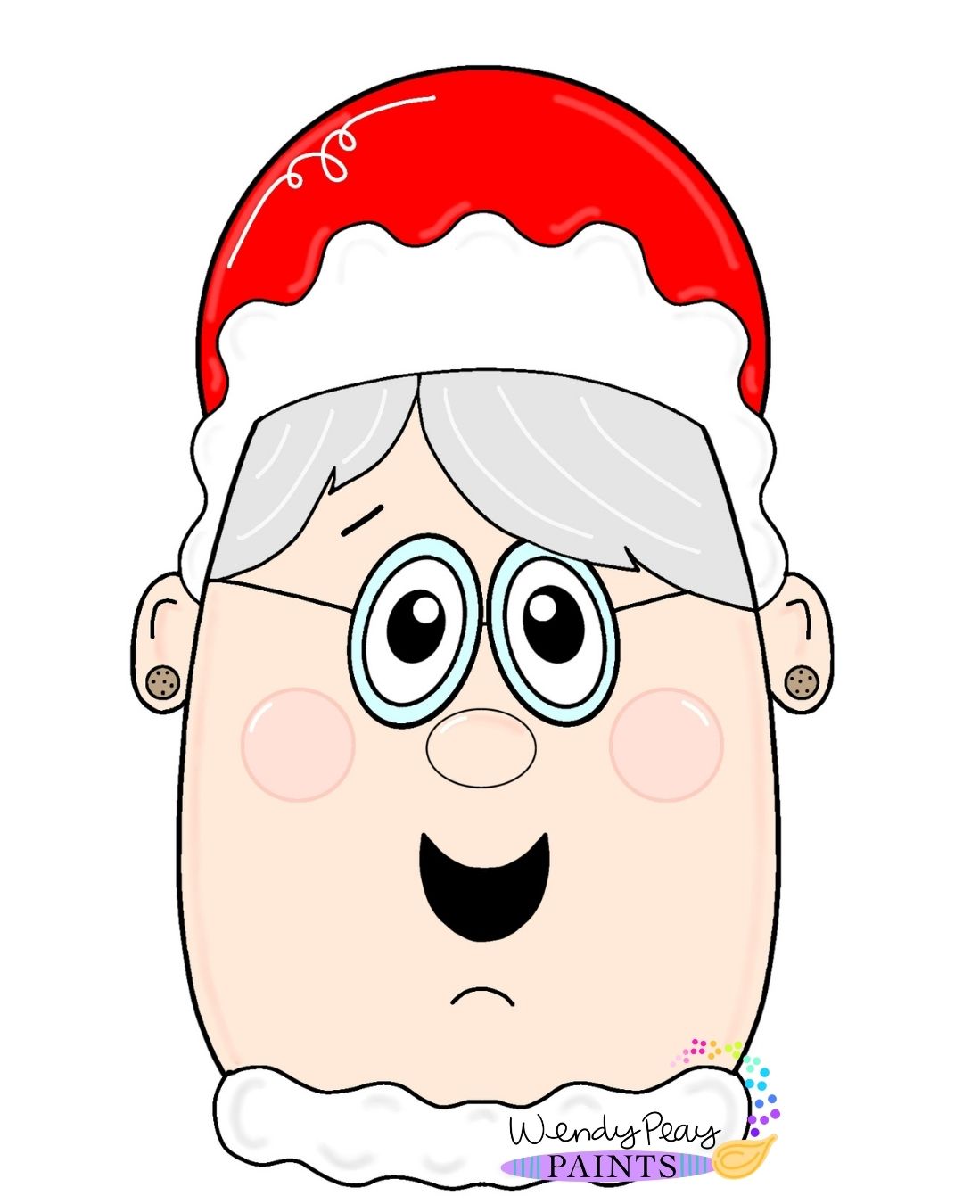 Mrs. Clause Ornament (WP012-O)