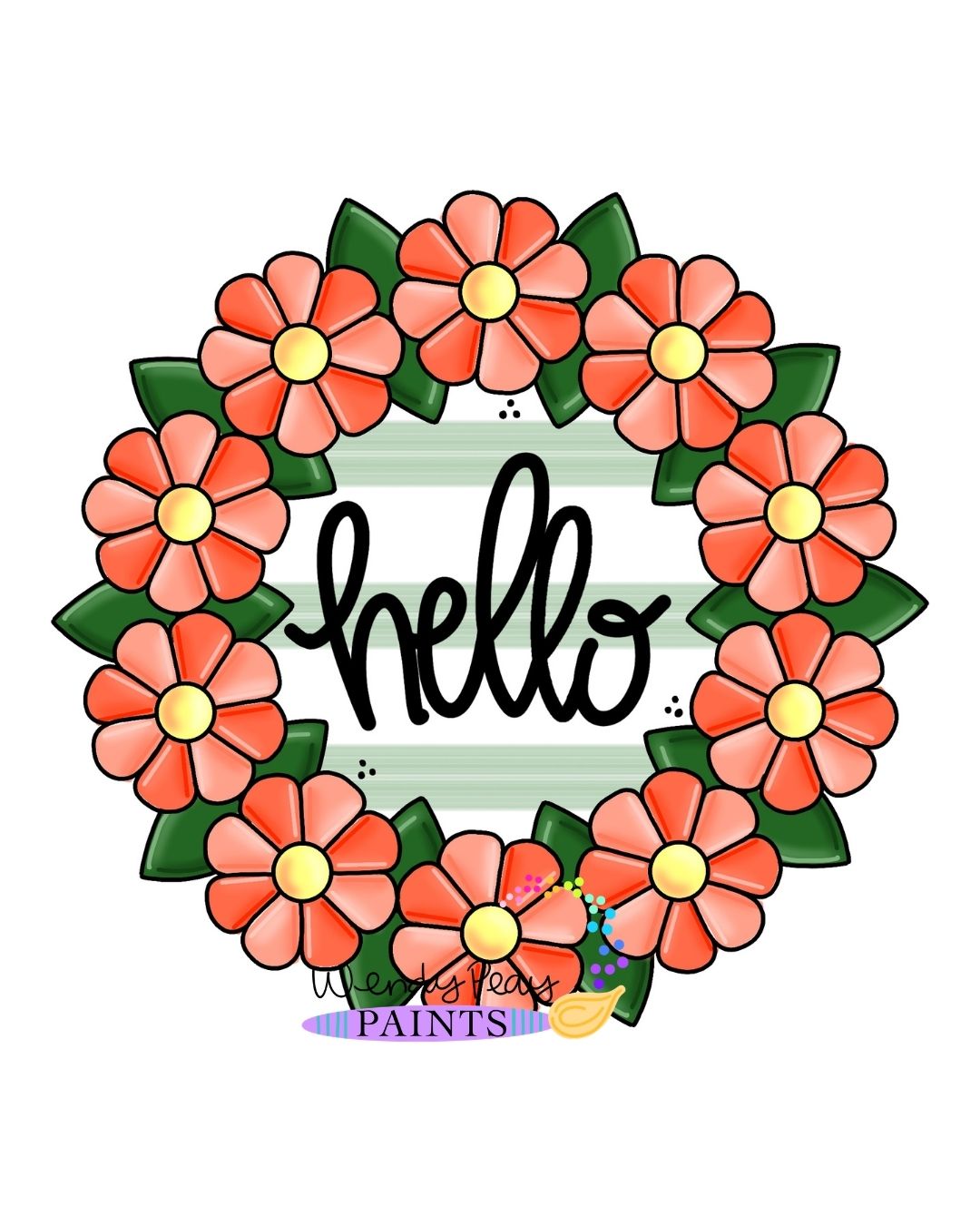 Floral Hello (WP103)