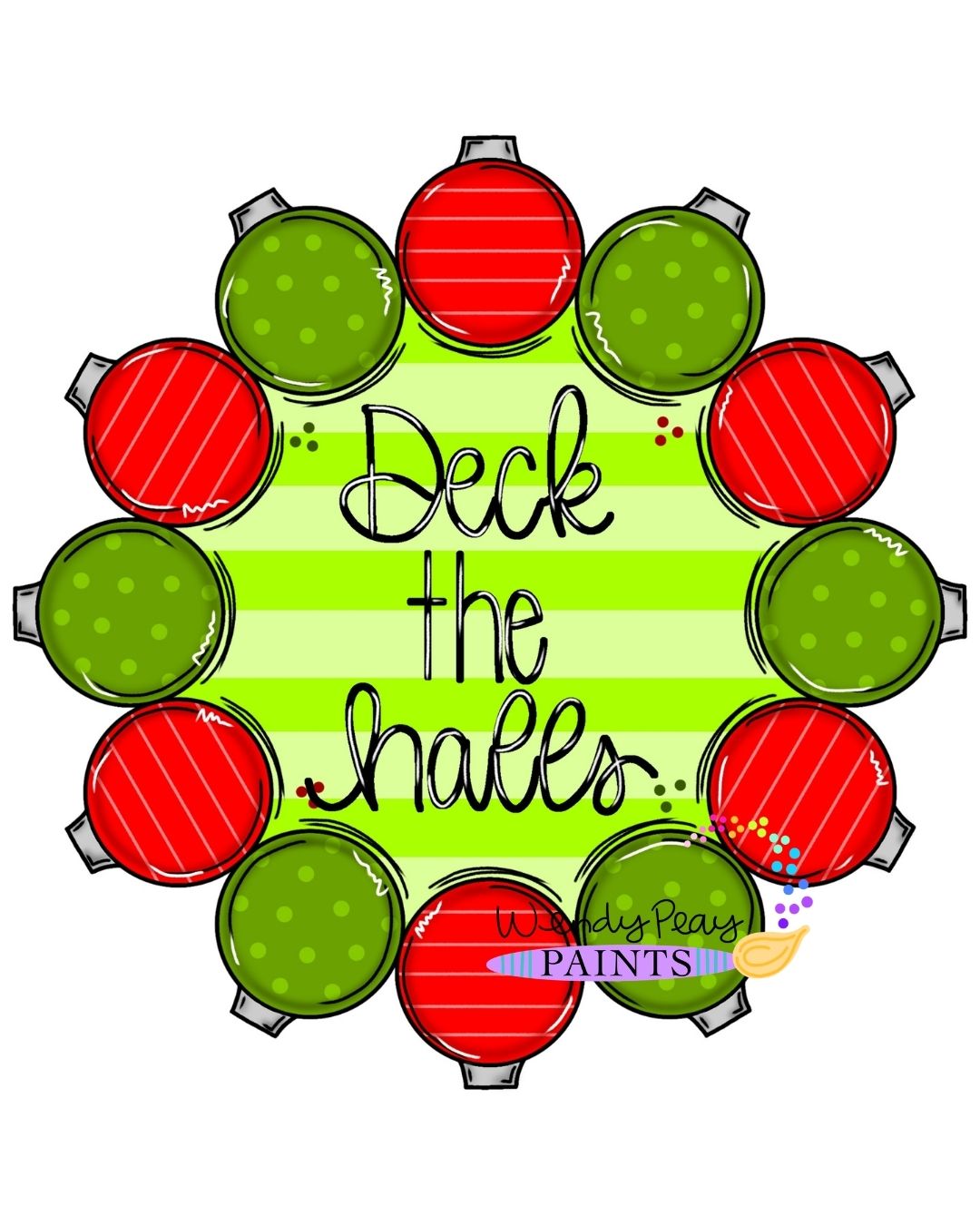 Ornament Wreath (WP126-O)
