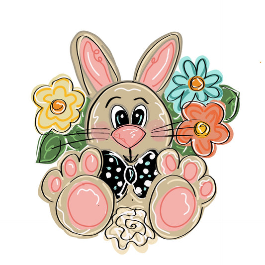 Bunny In Garden (DD063)