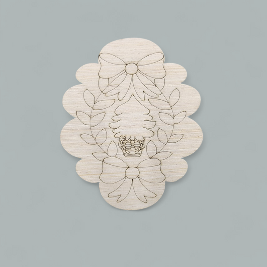 Oval Tree Crest (RA087O)