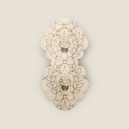 Scalloped Double Tree (RA088O)