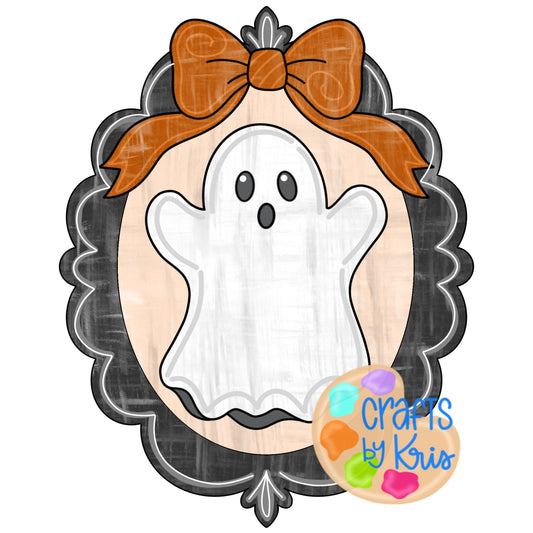 Spooky Ghost With Bow (CK081)