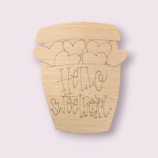 Conversation Hearts Jar (HC117)