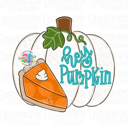 Hey Pumpkin - Laser Ready SVG