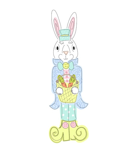 Bunny With Top Hat (HC243)