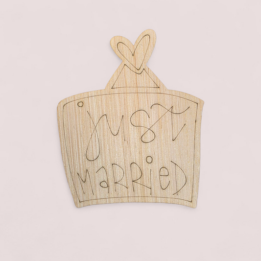 Just Married Sign (HC036)