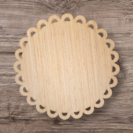 Scallop Laced Circle (BC033)