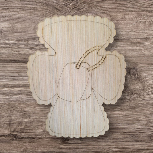 Dog Tag Cross (PAP010)