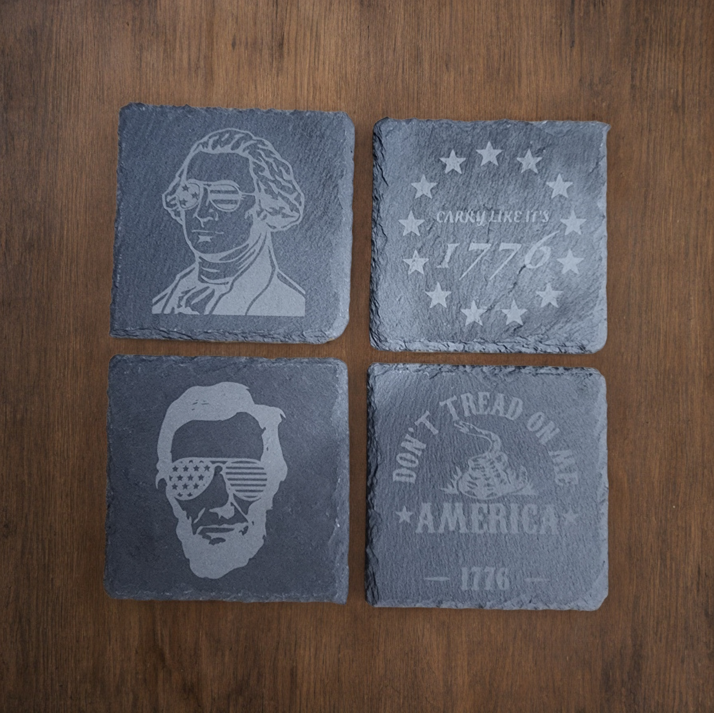 Patriotic Coaster Set