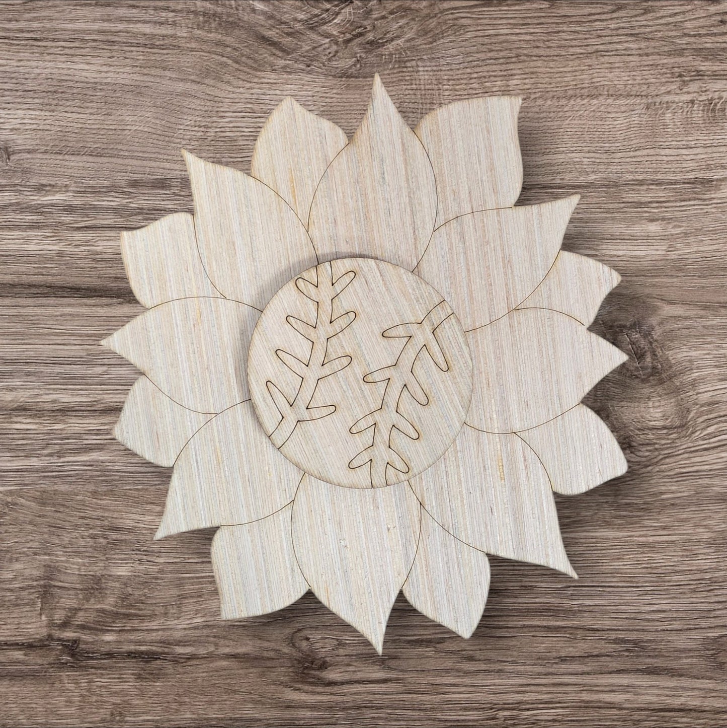 3D Baseball/Softball Sunflower (KW174-3D)