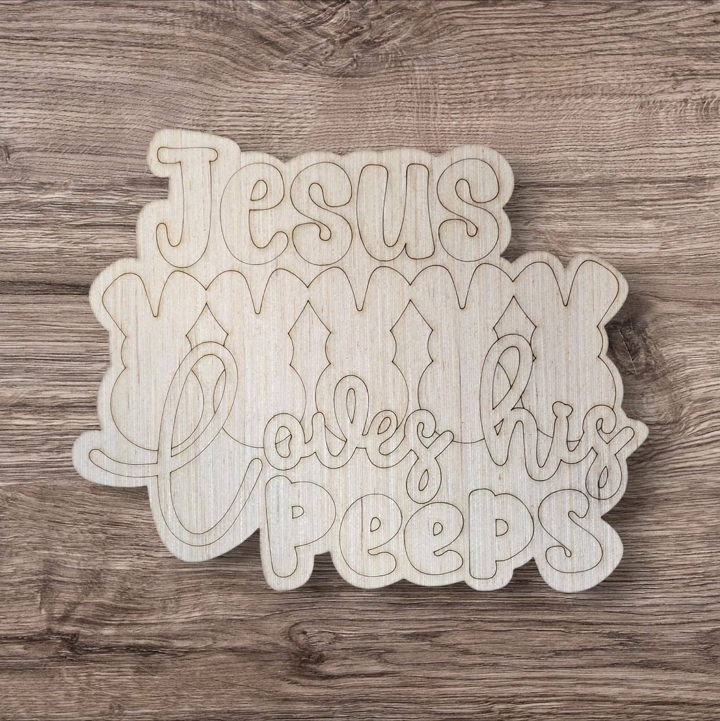 Jesus Loves His Peeps (PAP015)