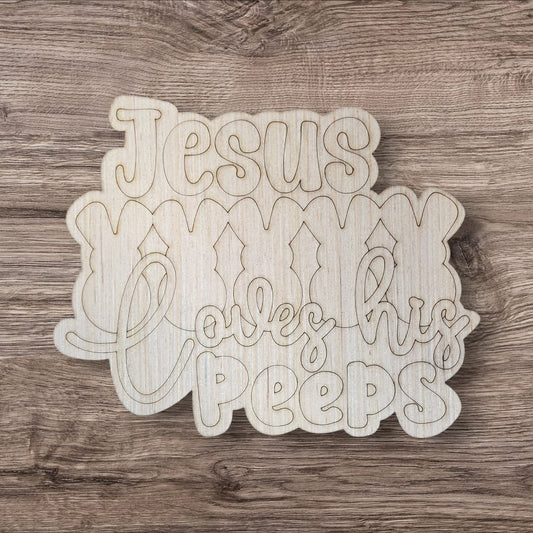 Jesus Loves His Peeps (PAP015)