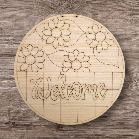 Sunflower Welcome Round (RA171)