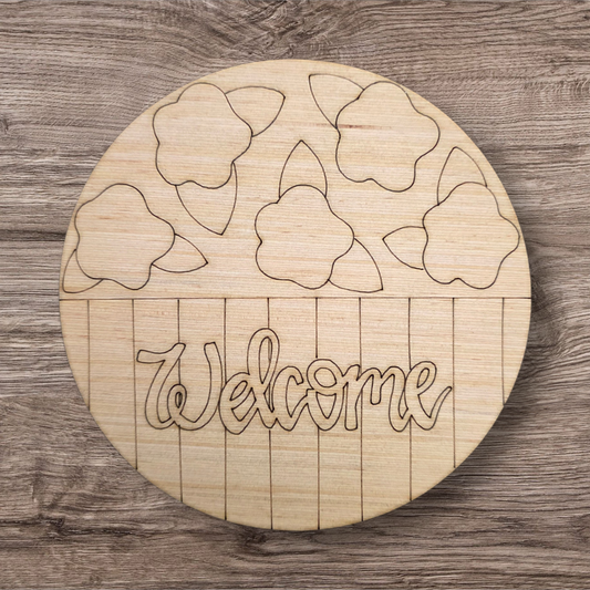 Floral Welcome Round (RA166)