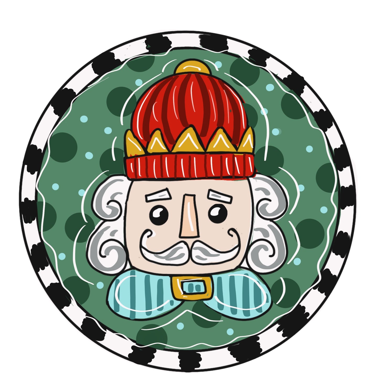 Doable Designs Nutcracker Round | Unique Holiday Decor