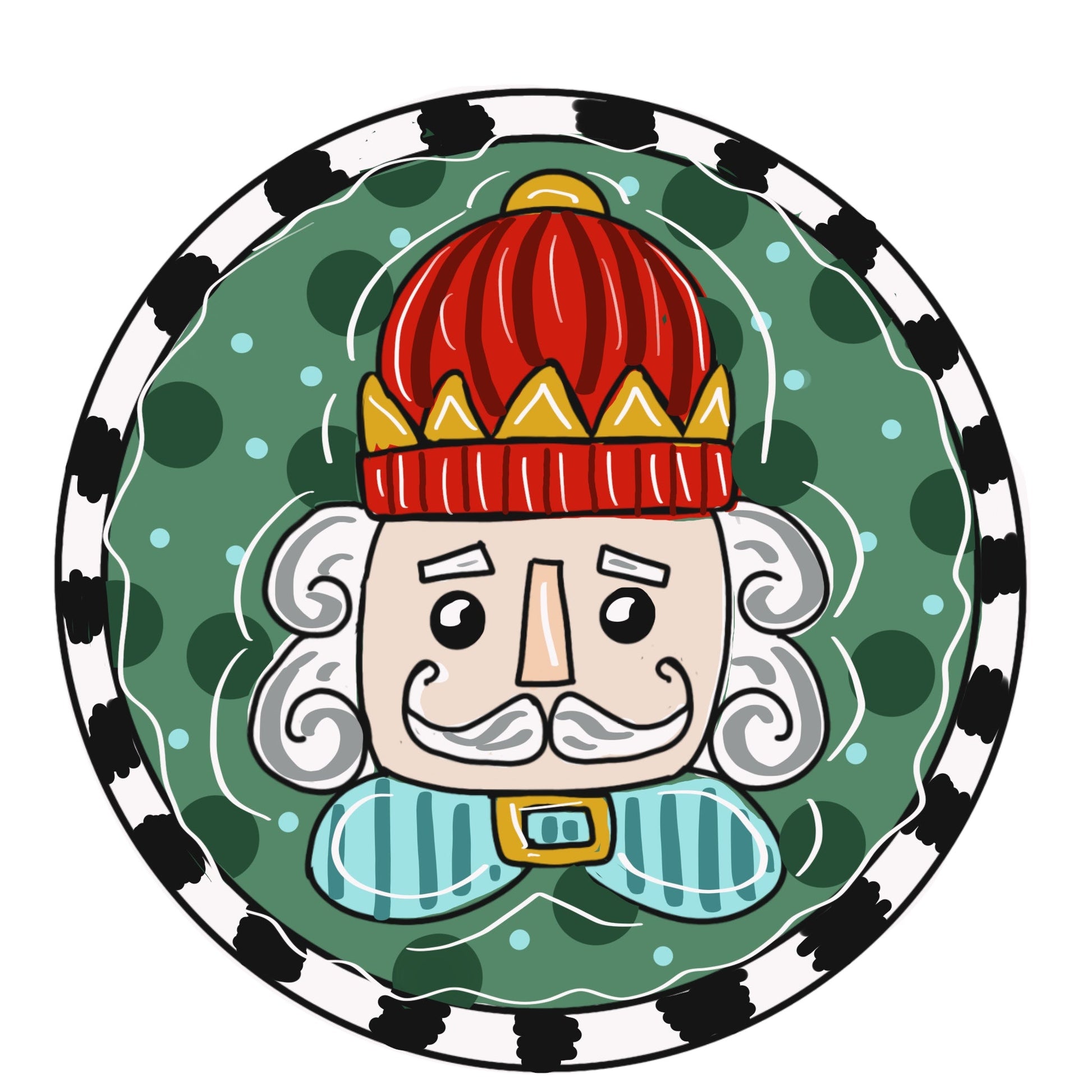 Doable Designs Nutcracker Round | Unique Holiday Decor