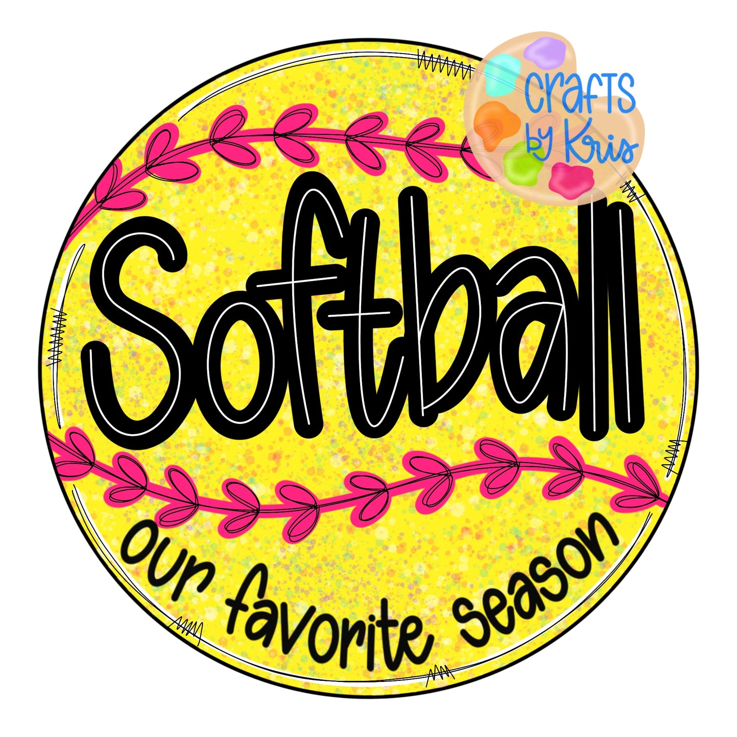 Softball Round (CK020)