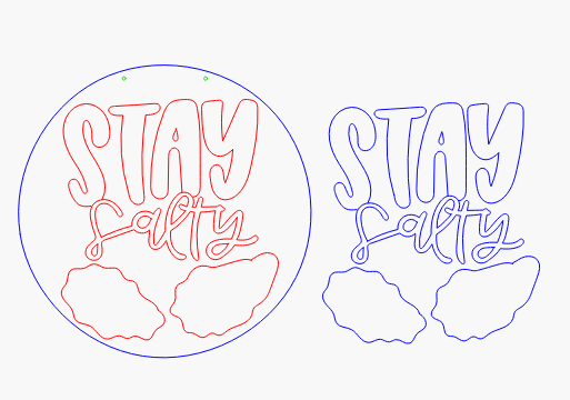 12" 3D Stay Salty